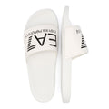 EA7 Water Sports Slide Sandalias Blancas De PVC Para Hombre