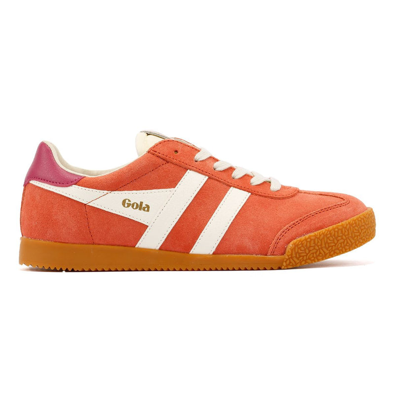 Gola Elan Zapatillas De Mujer De Ante Color Naranja