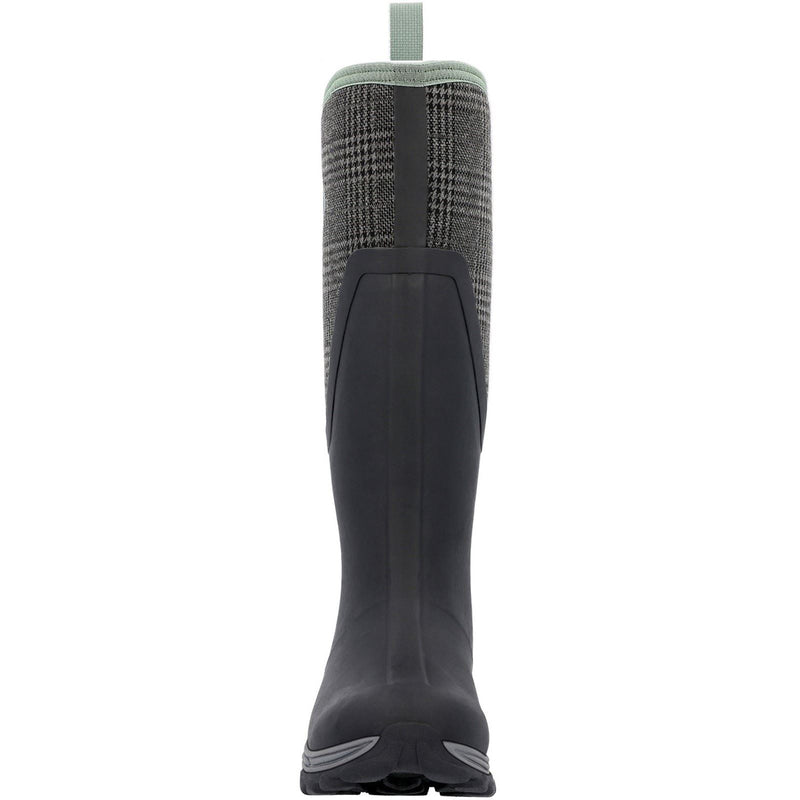 Muck Boots Arctic Sport II Tall Botas De Agua Negras/A Cuadros De Goma.