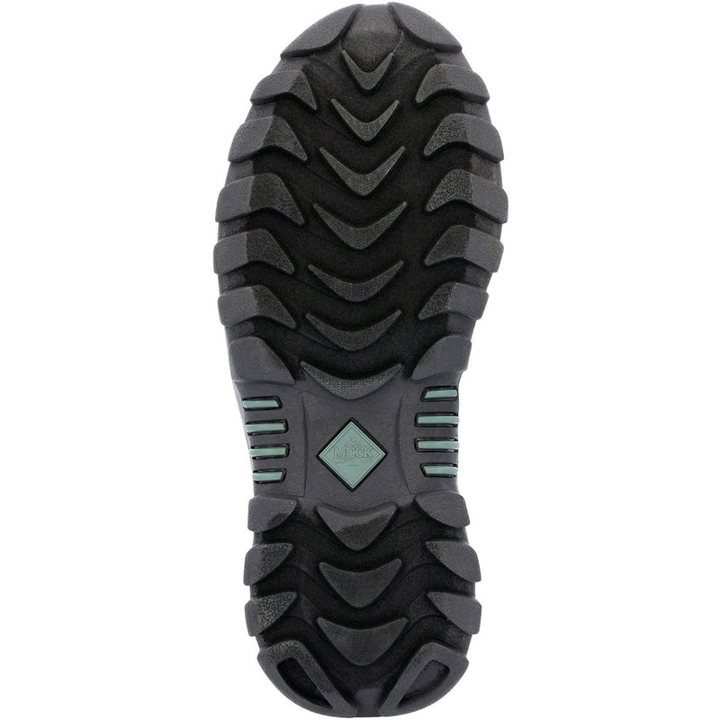 Muck Boots Arctic Sport II Tall Botas De Agua Negras/A Cuadros De Goma.