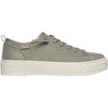 Skechers BOBS Copa Zapatillas De Tela Para Mujer En Color Oliva