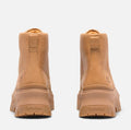 Timberland Roxie Lane Mid Lace Botas De Cuero Amarillas Para Mujer