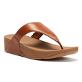 Fitflop Sandalias De Cuero Lulu Para Mujer En Color Marrón Claro