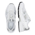 New Balance 530 Zapatillas Blancas/Metalizadas Plateadas Munsell
