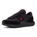 Ralph Lauren Entrenador 89 Triple Para Hombres En Negro/Rojo
