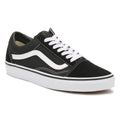 Vans Zapatillas De Lona Negras/Blancas Para Mujer Estilo Old Skool