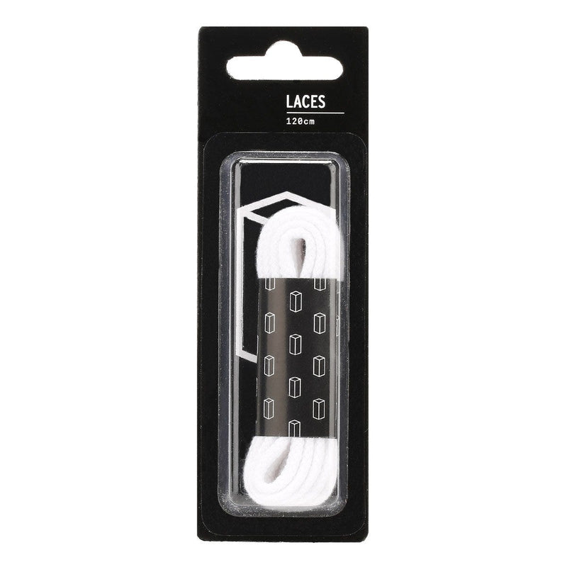 TOWER London Blanco Cordones De Zapatos (120cm)