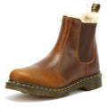 Dr. Martens 2976 Botas Marrones De Mujer Leonore En Caramelo