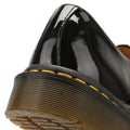 Dr. Martens Zapatos De Cuero Negro Para Mujeres 1461 De Patente