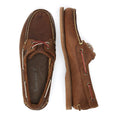 Timberland Zapatos Clásicos De Hombre Con Cordones Marrones Para Barco