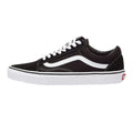 Vans Zapatillas De Lona Negras/Blancas Para Mujer Estilo Old Skool